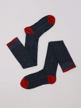 Calcetin Braided Navy