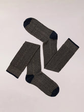 Calcetín Braided Grey