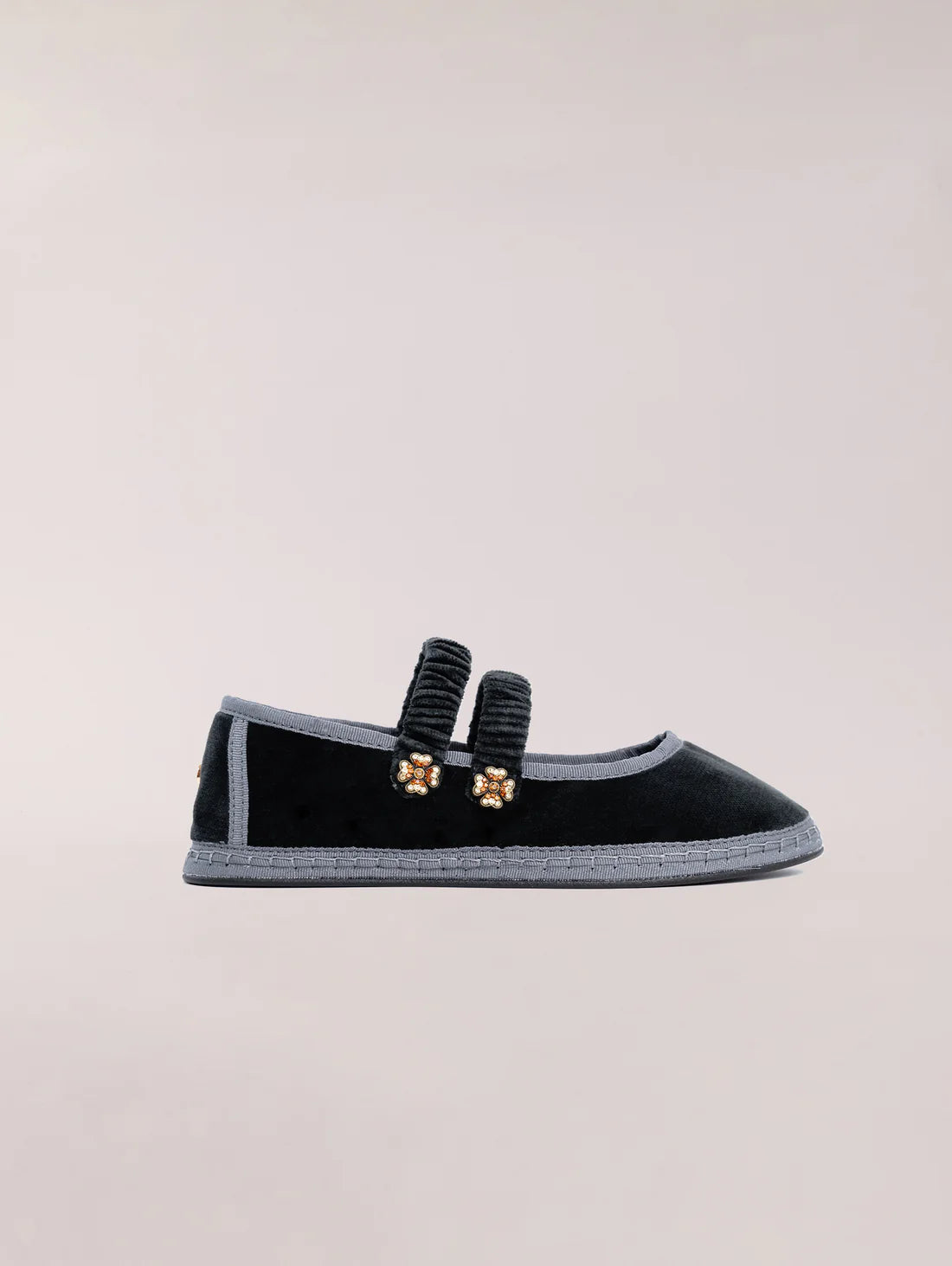 Double Lace Ballerina Black