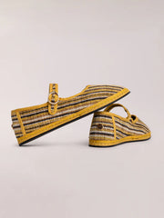 Mary Jane Yellow Stripes