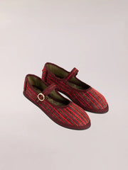 Mary Jane Red Stripes