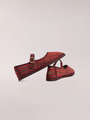 Mary Jane Red Stripes