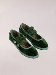 Double Lace Ballerina Emerald