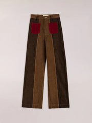 PANTALÓN FILIPPA BURGUNDY