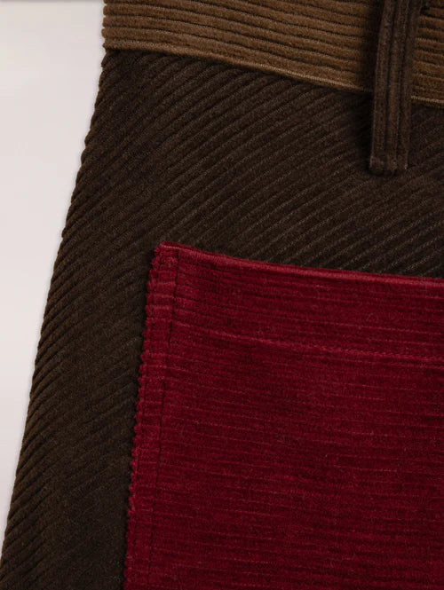 PANTALÓN FILIPPA BURGUNDY
