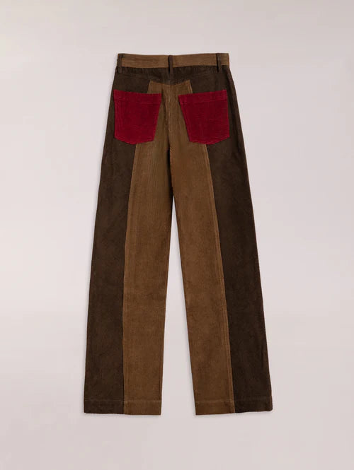 PANTALÓN FILIPPA BURGUNDY