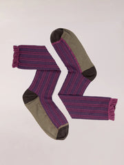 Calcetín Triangle Purple